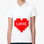 Женская рубашка поло