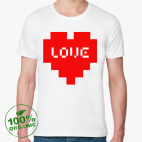 Мужская футболка органик