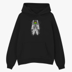 Толстовка худи оверсайз