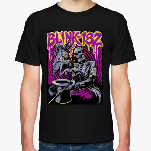 Футболка с принтом Blink-182 - Magician