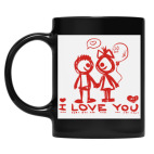 Кружка цветная UV-DTF