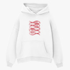 Толстовка худи оверсайз