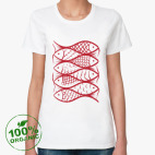 Женская футболка органик