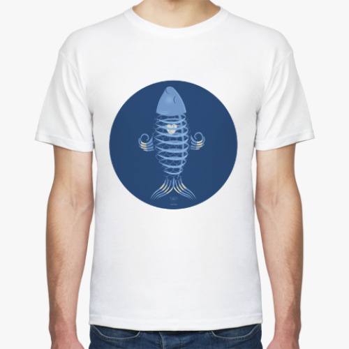 Футболка с принтом Animal Zen: X is for X-ray tetra