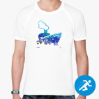 Мужская спортивная футболка