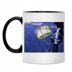 Кружка двухцветная