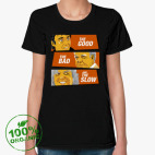 Женская футболка органик