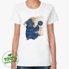 Женская футболка органик