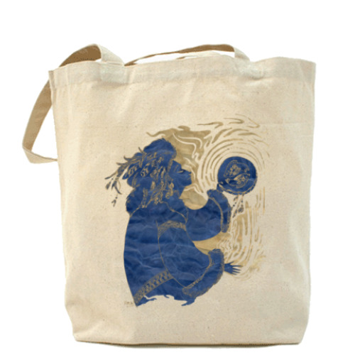 Сумка шоппер с принтом  'Шаман'