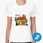 Женская спортивная футболка