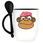 Кружка с ложкой