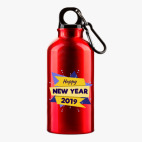 Металлическая бутылка 400 мл UV-DTF