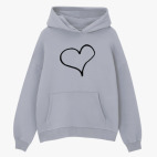 Толстовка худи оверсайз