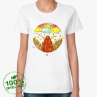 Женская футболка органик