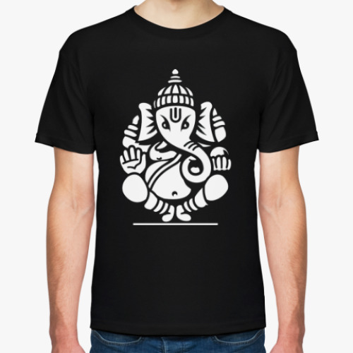 Футболка с принтом Ганеша Ганапати