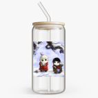 Банка с бамбуковой крышкой