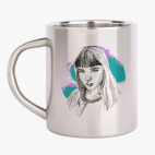 Кружка металлическая