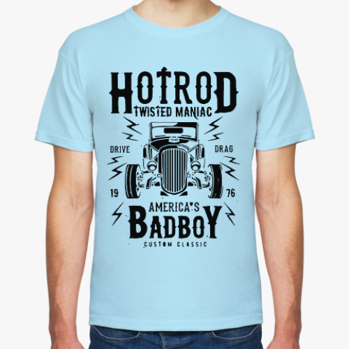 Футболка с принтом Hotrod
