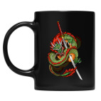 Кружка цветная UV-DTF