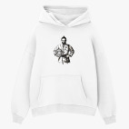 Толстовка худи оверсайз