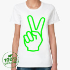 Женская футболка органик