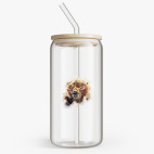 Банка с бамбуковой крышкой