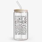 Банка с бамбуковой крышкой