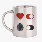 Кружка металлическая