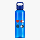 Прозрачная спортивная бутылка