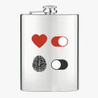 Фляжка стальная