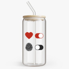 Банка с бамбуковой крышкой