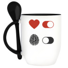 Кружка с ложкой