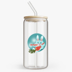 Банка с бамбуковой крышкой