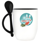 Кружка с ложкой