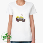 Женская футболка органик