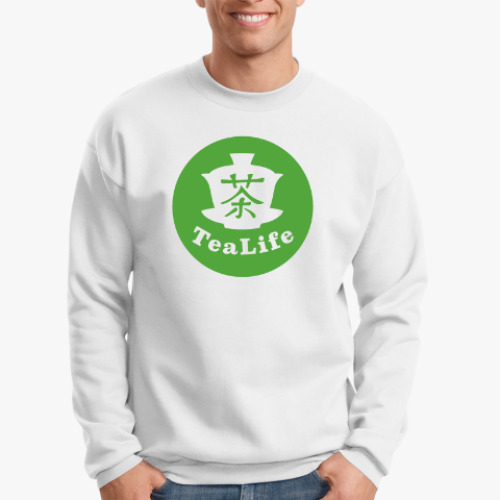 Свитшот с принтом TeaLife
