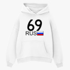 Толстовка худи оверсайз