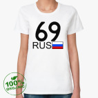 Женская футболка органик