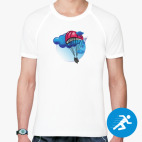 Мужская спортивная футболка