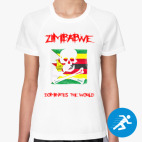 Женская спортивная футболка