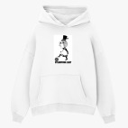 Толстовка худи оверсайз