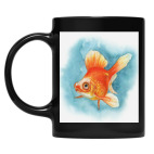 Кружка цветная UV-DTF