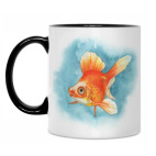 Кружка двухцветная