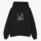 Толстовка худи оверсайз