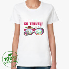 Женская футболка органик