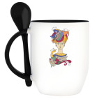 Кружка с ложкой