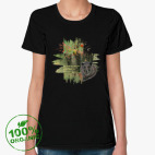 Женская футболка органик