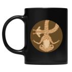 Кружка цветная UV-DTF