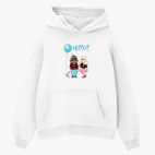 Толстовка худи оверсайз