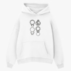 Толстовка худи оверсайз